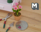 Dollhouse potted flower, dolls house flower, decoration living room 1 12th scale miniature - H032