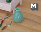 1:12 Dollhouse Supplies Miniature Clay Pottery Planter, vase, gardening 1 12 scale miniature plants container - A066