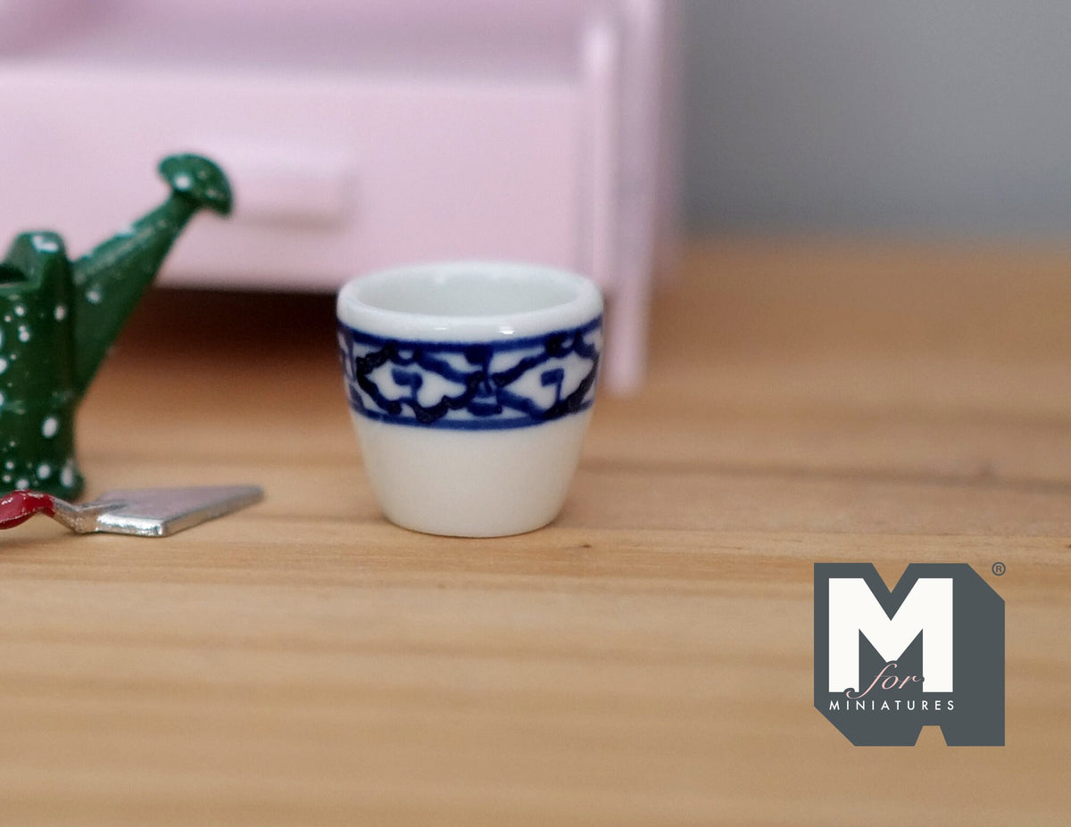 1:12 Dollhouse Supplies Miniature Clay Pottery Planter, clay flower pot, gardening 1 12 scale miniature plants - B080