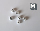 Miniature Dice 6 Pack Multi Dice - 3/16" G072