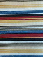 1:12 Miniature Horizontal Stripes Area Rug , Miniature Carpet , Miniature Area Rug