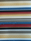 1:12 Miniature Horizontal Stripes Area Rug , Miniature Carpet , Miniature Area Rug