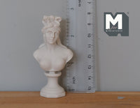 1:12 scale dollhouse miniature lady bust sculpture - I051