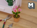 Dollhouse potted flower, dolls house flower, decoration living room 1 12th scale miniature - H032