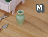 1:12 Dollhouse Supplies Miniature Ceramic Flower vase - B080