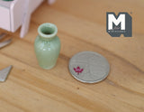 1:12 Dollhouse Supplies Miniature Ceramic Flower vase - B080