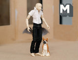 1:12 Dollhouse Supplies Miniature Boxer / Dollhouse Supplies Miniatures dog 1 12th pet C055