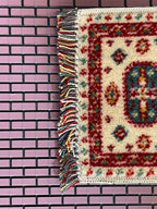 1:12 Dollhouse Miniature Area Rug , Real Miniature Carpet , Dollhouse Area Rug , Miniature Area Rug - Z8