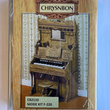 Miniature Parlor Pump Organ Kit with Organ Stool (Self assemble and paint) from Chrysnbon -H002