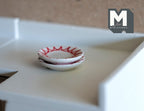 1:12 Dollhouse Miniature Plate set of 2 - A075