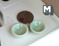 Dollhouse Supplies Miniature ceramic Bowl set of 2 (small) - A039
