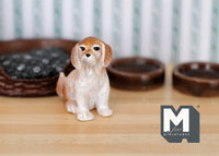 Miniature Puppy Dog 1:12 Scale Dollhouse - C055