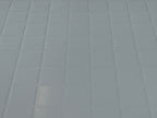Feuille de carrelage miniature méditerranéen gaufré azur, 15-15/16 x 11-5/8 pouces, fourniture pour maison de poupée DIY