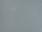 Feuille de carrelage métro miniature blanc gaufré avec joint foncé, 15-15/16 x 11-5/8 pouces, fourniture pour maison de poupée DIY