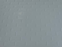 Embossed Dollhouse Wallpaper Subway Tile , Metro Tile with Dark Grout 16" x 11-5/8"