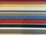 1:12 Miniature Horizontal Stripes Area Rug , Miniature Carpet , Miniature Area Rug