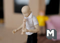1:12 Dollhouse Supplies Miniature Wooden Recorder - C061
