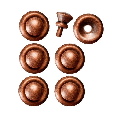 1:12 Scale Miniature Round Cabinet Pulls Dresser Knobs Drawer Pulls Door Knobs 6 Piece Pack Dollhouse Supply