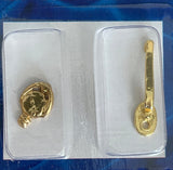 1:12 Dollhouse Miniature Door Handle and Knocker , Set of 2 J024