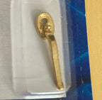 1:12 Scale Miniature Door Handle Bar Dollhouse Supply (copper)
