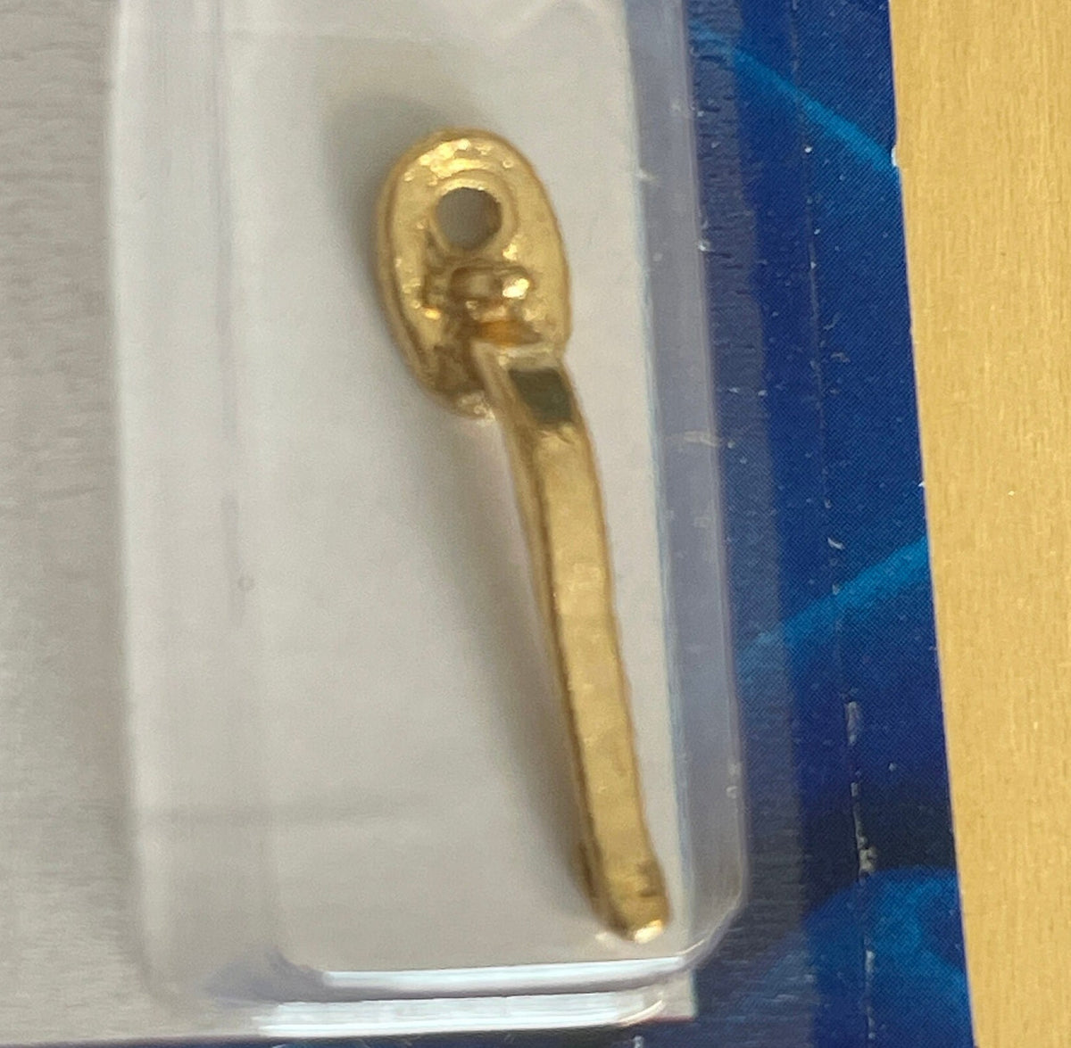 1:12 Scale Miniature Door Handle Bar Dollhouse Supply (copper)