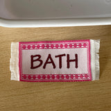 1:12 Miniature Bathmat , Miniature Shower Mat , Bath Rug , Shower Rug , Bathtub Mat , Tub Mat - D088