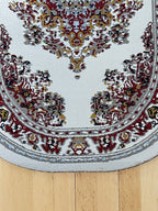 1:12 Miniature Oval Rug , Dollhouse Supplies Living Room Area Rug Carpet - Z10