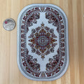 1:12 Miniature Oval Rug , Dollhouse Supplies Living Room Area Rug Carpet - Z10
