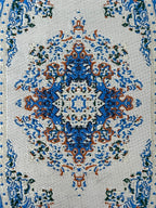 1:12 Miniature Oval Rug , Dollhouse Supplies Living Room Area Rug Carpet - Z10