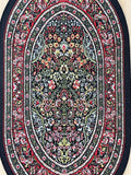 1:12 Miniature Oval Rug , Dollhouse Supplies Living Room Area Rug Carpet - Z10