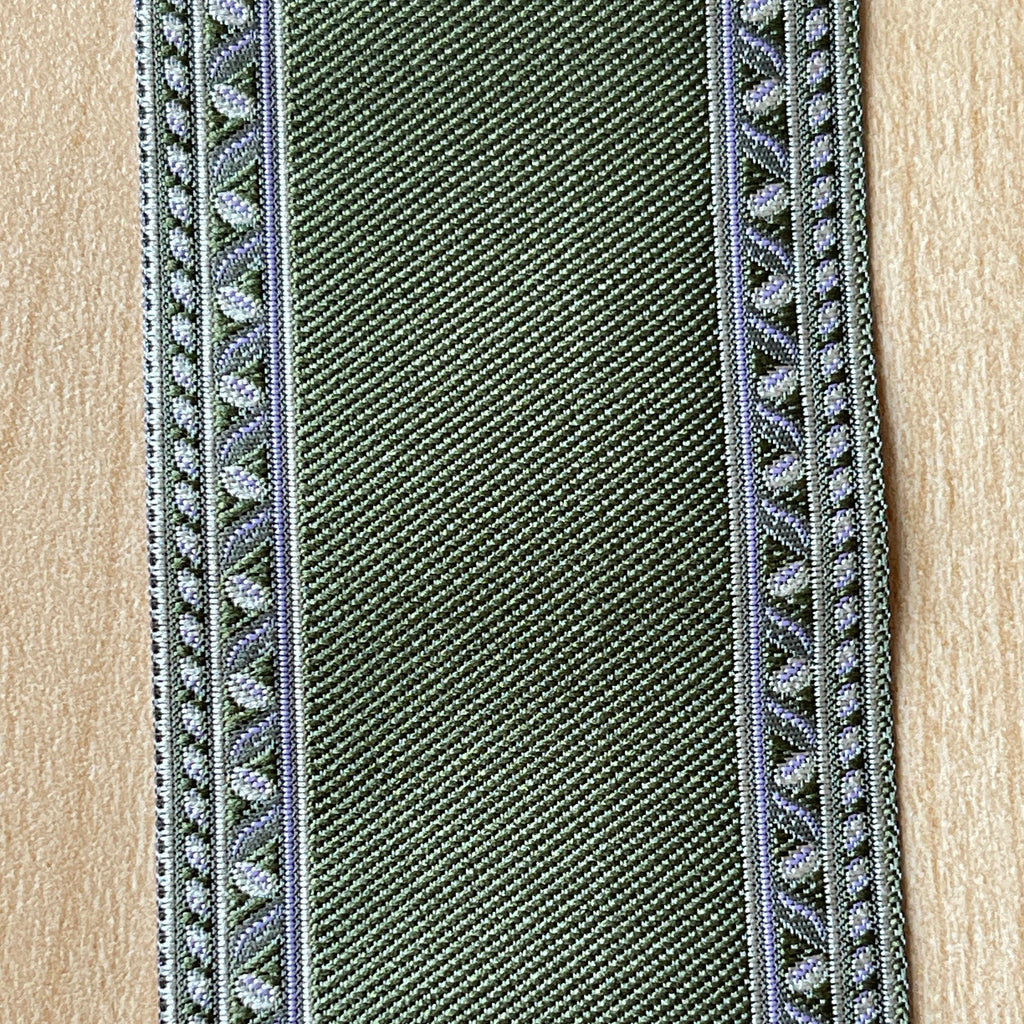 1:12 Miniature Stair Runner , Dollhouse Stair Carpet , Edged Stair Carpet , Staircase Rug , Step Carpet , Stair Tread Carpet (green) - D088