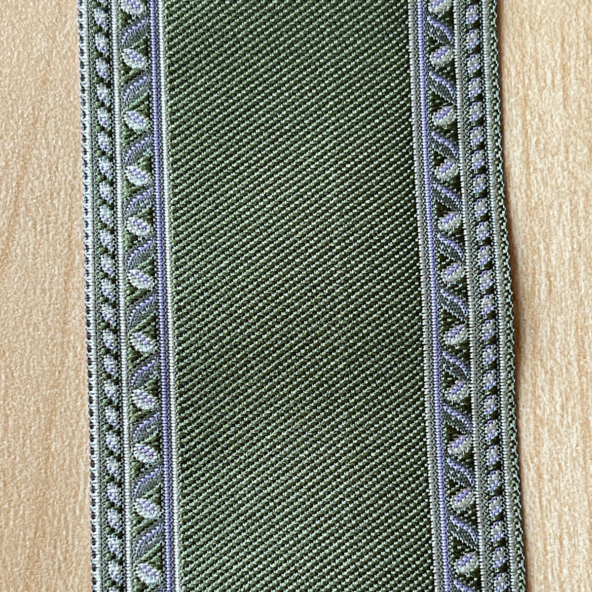 1:12 Miniature Stair Runner , Dollhouse Stair Carpet , Edged Stair Carpet , Staircase Rug , Step Carpet , Stair Tread Carpet (green) - D088