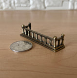 1:12 Miniature Fireplace Fender , Dollhouse Fire Curb, Fire Guard , Spark shield , Fire Screen - F019