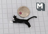 1:12 Dollhouse Miniature Jumping Cat C048