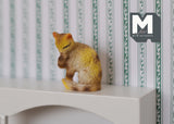 1:12 Dollhouse Supplies Miniature Purdie the Cat C048
