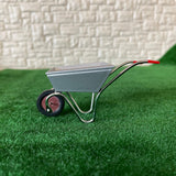 1:12 Miniature Metal Wheelbarrow, Miniature Garden Cart , Miniature Dump Cart , Miniature Garden Trolley , Miniature Push Cart - G099