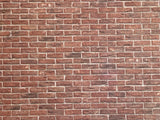 Embossed Dollhouse Brick Wall Sheet Weathered Brick Stretcher Bond 16" x 11-5/8"