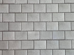 Folha de Ardósia para Telhado em Relevo Cinzento-Pálido em Miniatura, 15-15/16 x 11-5/8 polegadas, Material para Casa de Bonecas DIY