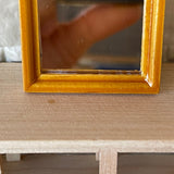 1:12 Miniature Full Length Mirror , Floor Mirror , Standing Mirror , Body Length Mirror , Standup Dresser Mirro (Beige)- F052