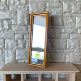 1:12 Miniature Full Length Mirror , Floor Mirror , Standing Mirror , Body Length Mirror , Standup Dresser Mirro (Beige)- F052