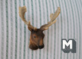 Dollhouse Miniature Deer Head Wall Mount Decoration - B033