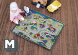 Dollhouse supplies miniatures Child Play Mat - D081