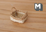 1:12 Dollhouse Supplies Miniature rope basket dolls house 1 12th scale miniature - J025