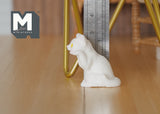 1:12 Dollhouse Supplies Miniature Hungry White Cat 1 12th pet - F104