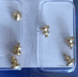 Dollhouse Miniature Round Cabinet Pulls Dresser Knobs Drawer Pulls Door Knobs 6 Piece Pack J024