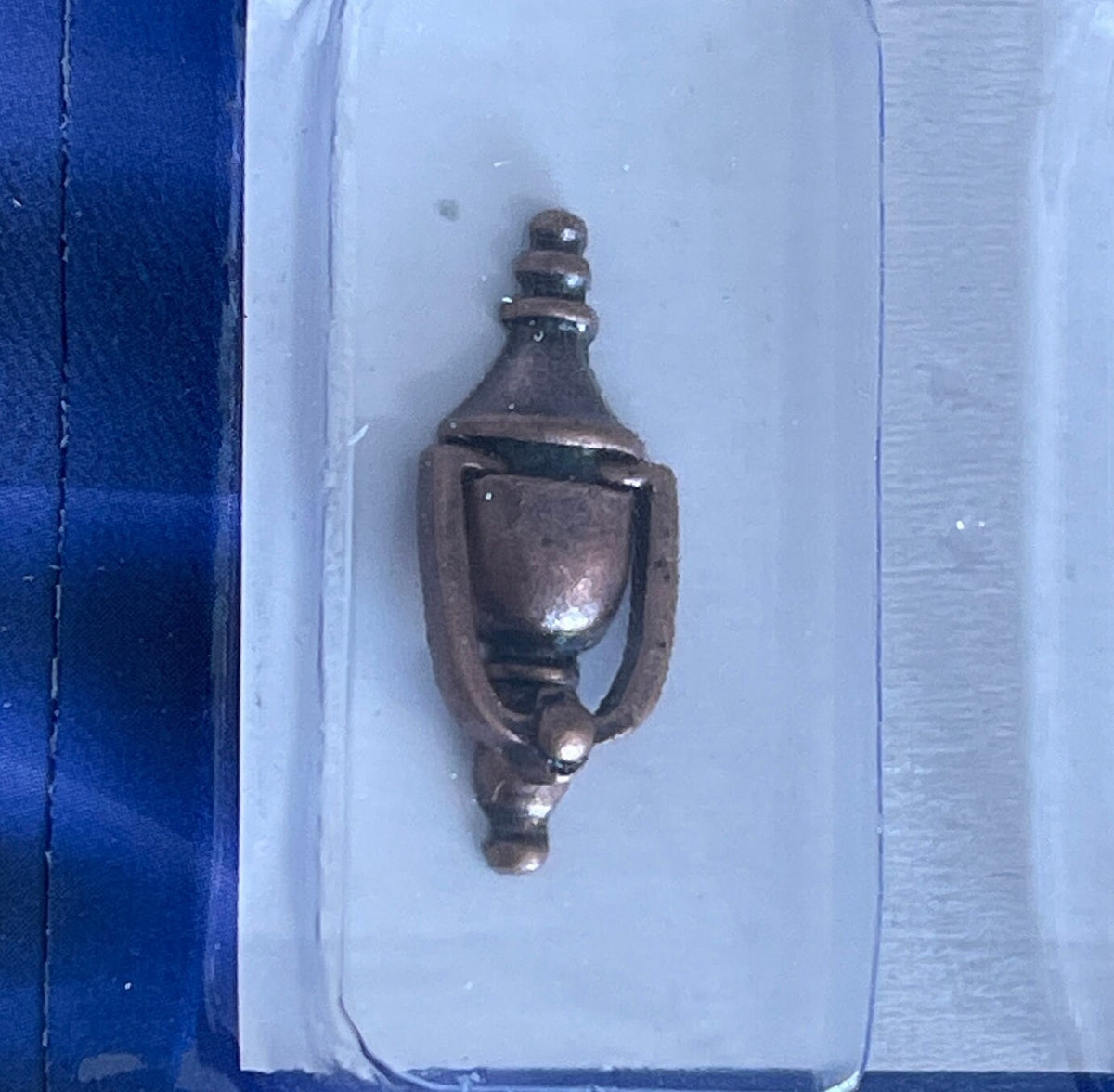 1:12 Miniature Door Knocker, Door Hammer, Door Rapper, Door Clapper, Door Beater Dollhouse Supply (antique copper)