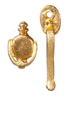 1:12 Dollhouse Miniature Door Handle and Knocker , Set of 2 J024