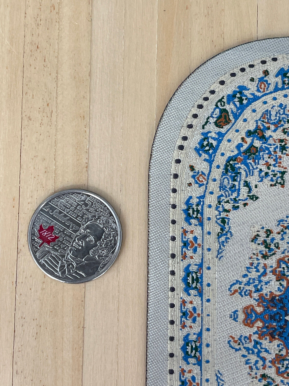 1:12 Miniature Oval Rug , Dollhouse Supplies Living Room Area Rug Carpet - Z10
