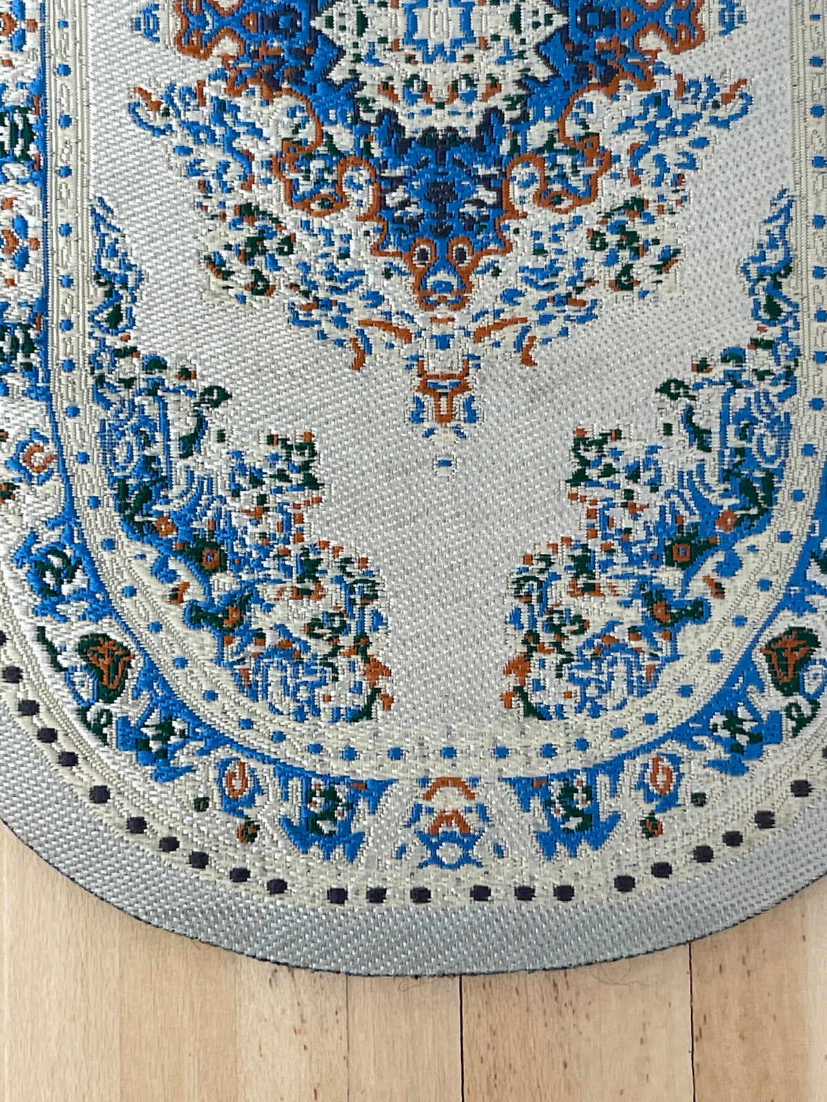 1:12 Miniature Oval Rug , Dollhouse Supplies Living Room Area Rug Carpet - Z10