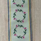 1:12 Miniature Stair Runner , Dollhouse Stair Carpet , Edged Stair Carpet , Staircase Rug , Step Carpet , Tread Carpet - D088